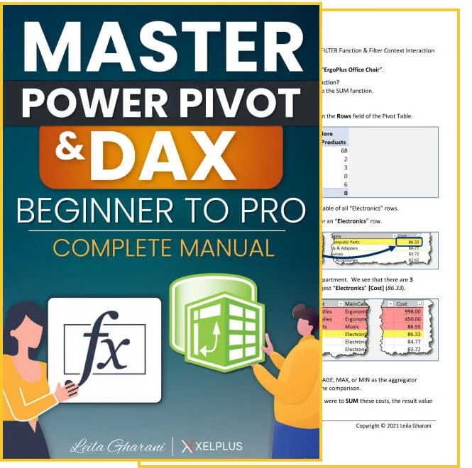 Manual for Excel Power Pivot DAX Training