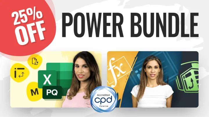 Power Excel Bundle course cover